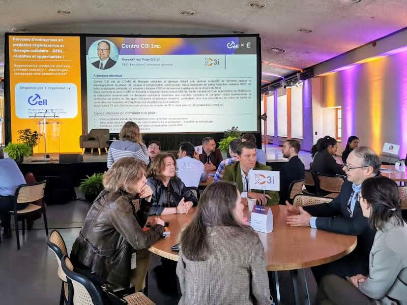 C3i à Effervescence Montréal 2025 : un rendez-vous incontournable pour les thérapies innovantes